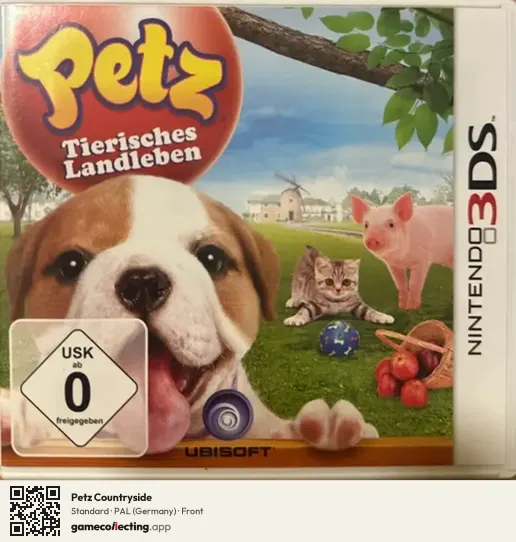 Petz Countryside Nintendo 3DS, Germany box front