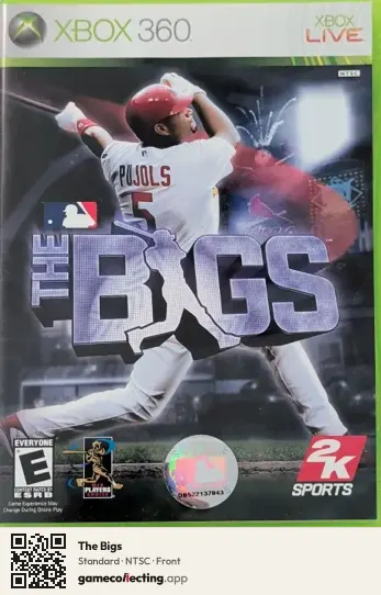 The Bigs Xbox 360, NTSC box front