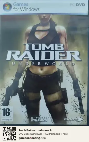 Tomb Raider: Underworld Computer, Portugal box front