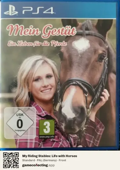 My Riding Stables: Life with Horses PlayStation 4, Germany box front