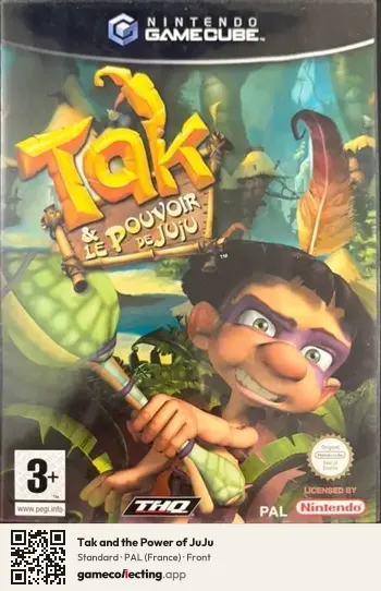 Tak and the Power of JuJu Nintendo GameCube, France box front
