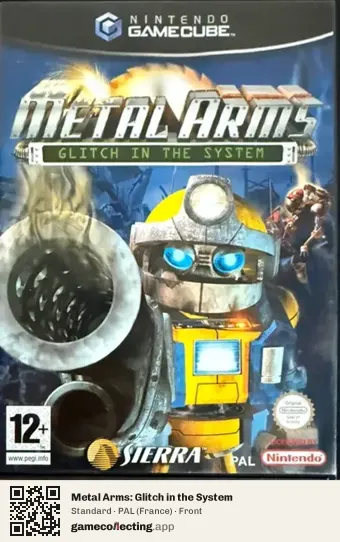 Metal Arms: Glitch in the System Nintendo GameCube, France box front