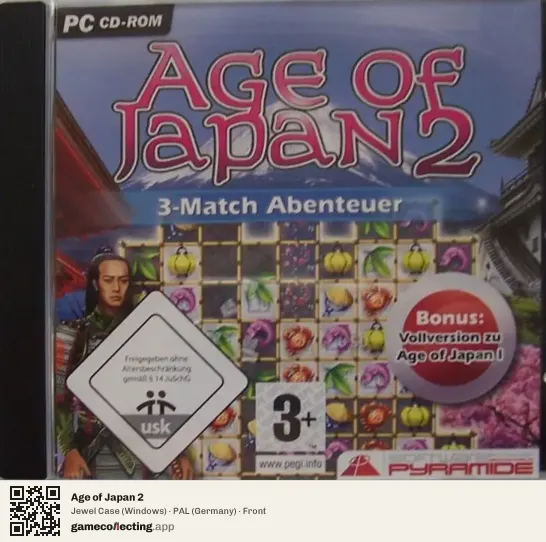 Age of Japan 2 Computer, Germany box front