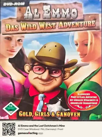 Al Emmo and the Lost Dutchman's Mine Computer, Germany box front