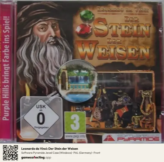Leonardo da Vinci: Der Stein der Weisen Computer, Germany box front