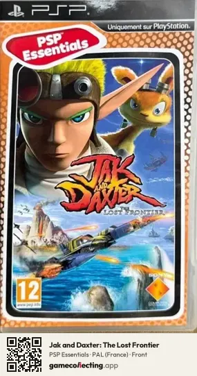 Jak and Daxter: The Lost Frontier PlayStation Portable, France box front