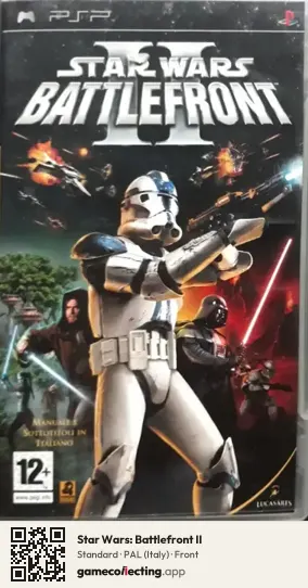 Star Wars: Battlefront II PlayStation Portable, Italy box front
