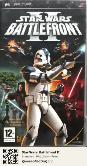 Star Wars: Battlefront II PlayStation Portable, Italy box front