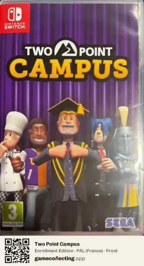 Two Point Campus Nintendo Switch, France box front