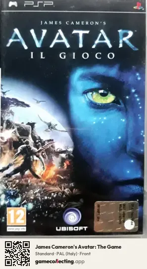 James Cameron's Avatar: The Game PlayStation Portable, Italy box front