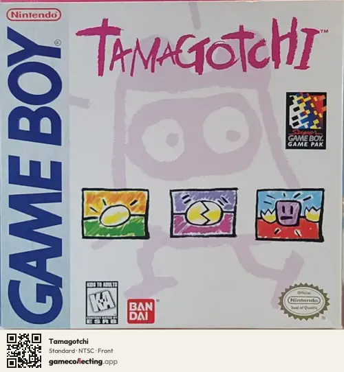 Tamagotchi Game Boy, NTSC box front
