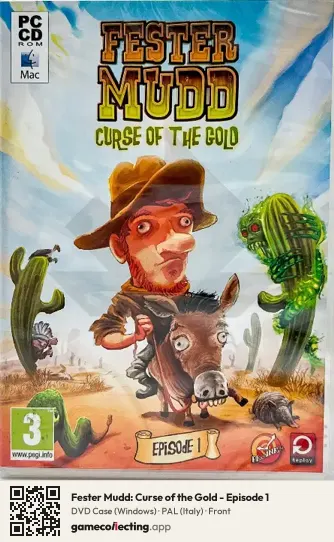 Fester Mudd: Curse of the Gold - Episode 1 Computer, Italy box front