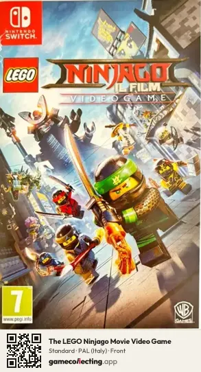 The LEGO Ninjago Movie Video Game Nintendo Switch, Italy box front