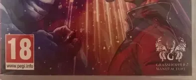 No More Heroes III, the PEGI square on its front