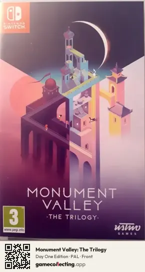 Monument Valley: The Trilogy Nintendo Switch, PAL box front