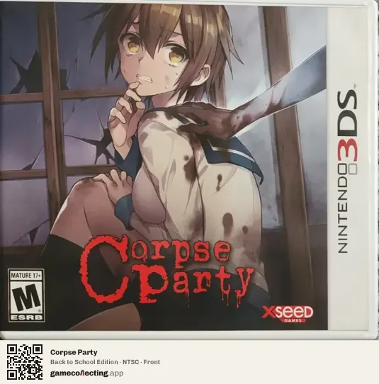 Corpse Party Nintendo 3DS, NTSC box front