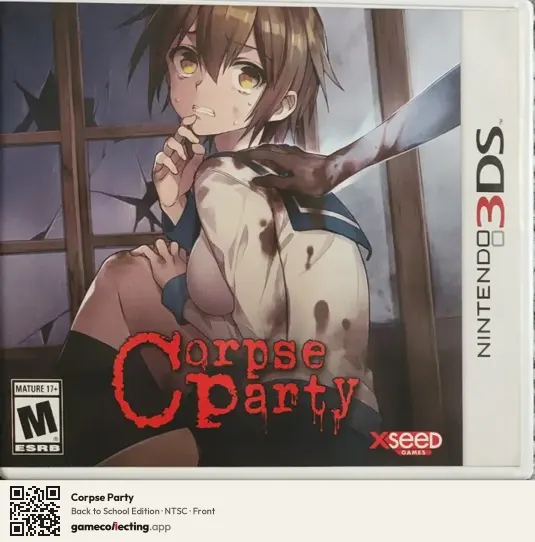 Corpse Party Nintendo 3DS, NTSC box front