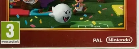 Mario Party 8, the PEGI square on its front