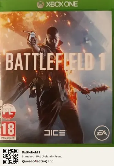 Battlefield 1 Xbox One, Poland box front
