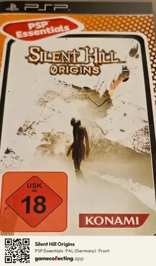 Silent Hill Origins PlayStation Portable, Germany box front