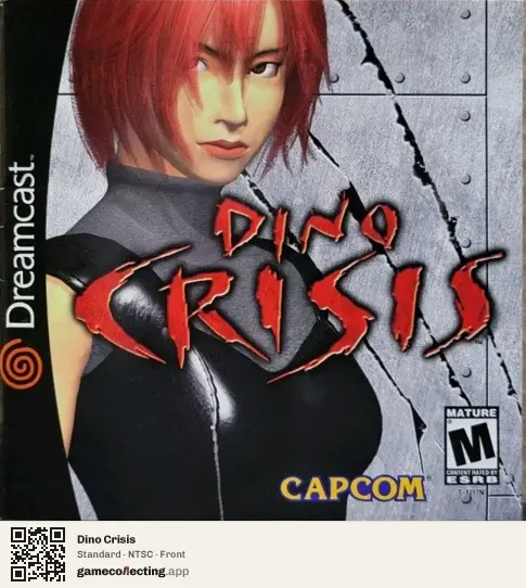 Dino Crisis Sega Dreamcast, NTSC box front