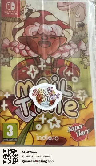 Mail Time Nintendo Switch, PAL box front