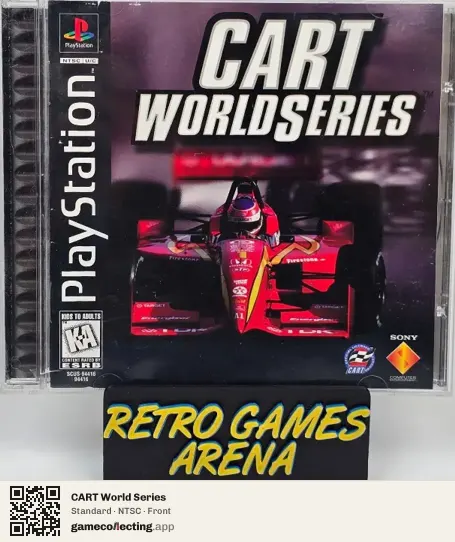 CART World Series PlayStation, NTSC box front