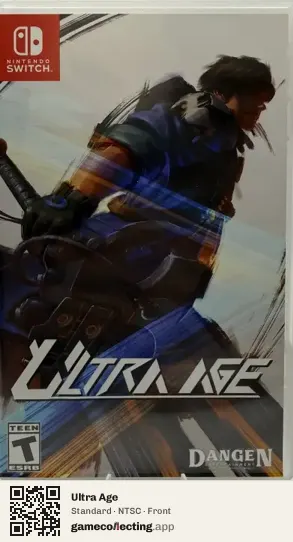 Ultra Age Nintendo Switch, NTSC box front