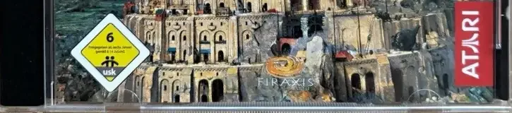 Sid Meier's Civilization III, the USK square on its front