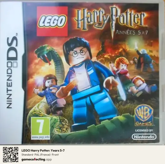 LEGO Harry Potter: Years 5-7 Nintendo DS, France box front