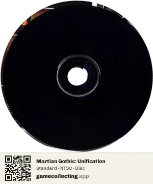 Martian Gothic: Unification PlayStation, NTSC disc