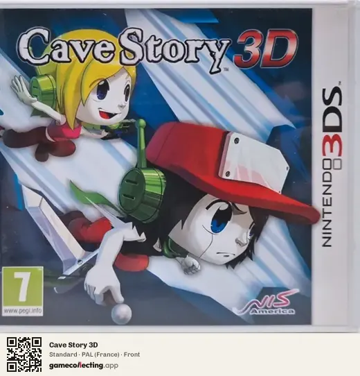 Cave Story 3D Nintendo 3DS, France box front