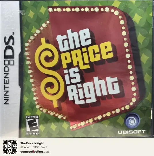 The Price Is Right Nintendo DS, NTSC box front