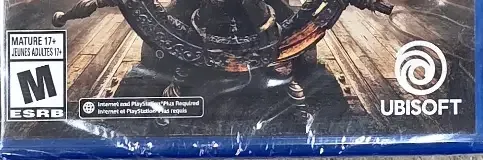 Skull and Bones, the ESRB box on its front
