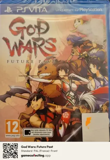 God Wars: Future Past PlayStation Vita, France box front