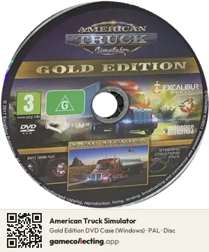 American Truck Simulator Computer, PAL disc