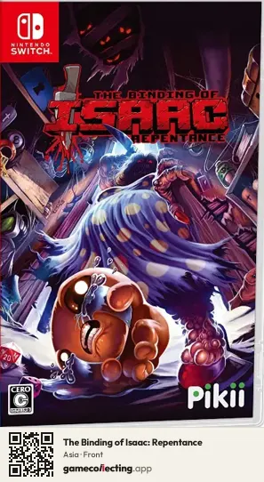 The Binding of Isaac: Repentance Nintendo Switch, Asia box front