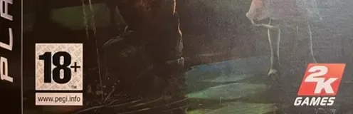 BioShock, the PEGI square on its front