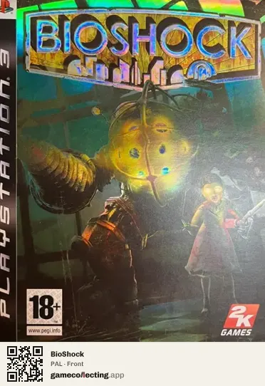 BioShock PlayStation 3, PAL box front