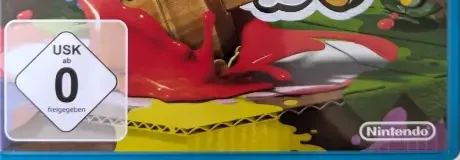 Paper Mario: Color Splash, the USK square on its front