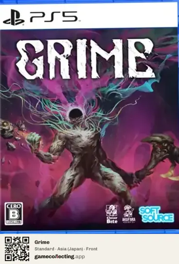 Grime PlayStation 5, Japan box front