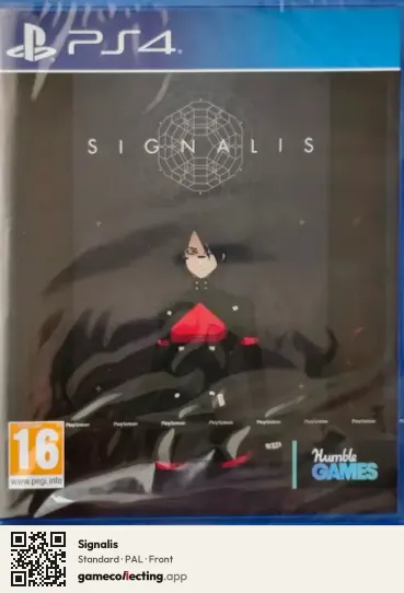 Signalis PlayStation 4, PAL box front