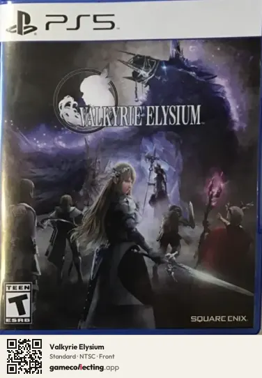 Valkyrie Elysium PlayStation 5, NTSC box front