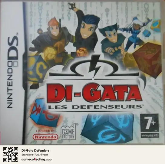 Di-Gata Defenders Nintendo DS, PAL box front