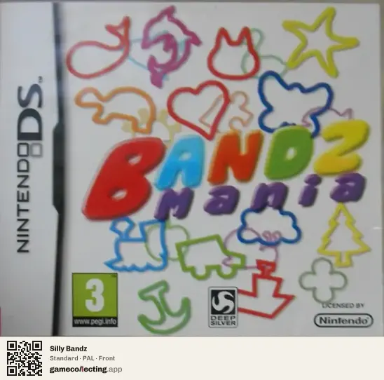 Silly Bandz Nintendo DS, PAL box front