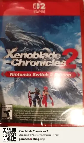 Xenoblade Chronicles 2 Nintendo Switch 2, North America box front