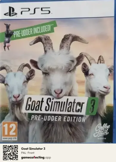 Goat Simulator 3 PlayStation 5, PAL box front