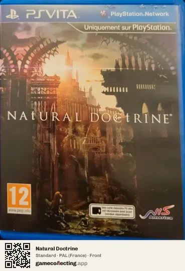 Natural Doctrine PlayStation Vita, France box front