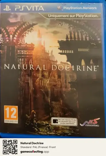 Natural Doctrine PlayStation Vita, France box front