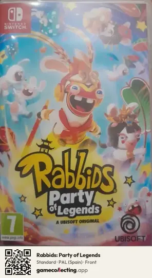 Rabbids: Party of Legends Nintendo Switch, Spain box front